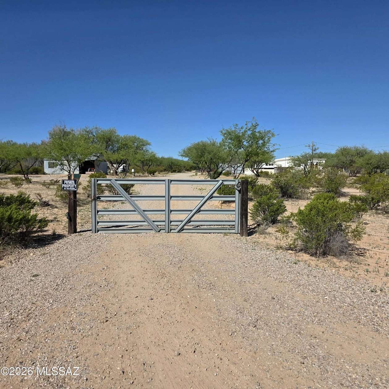 5 Acres of Land with Home for Sale in Benson, Arizona