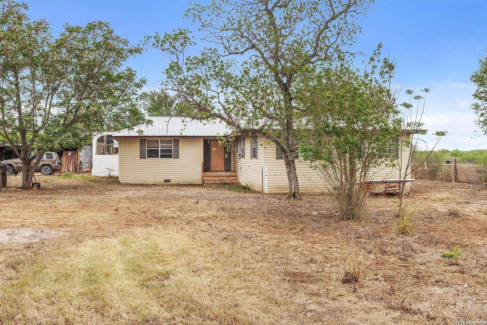 3.26 Acres of Land with Home for Sale in Natalia, Texas