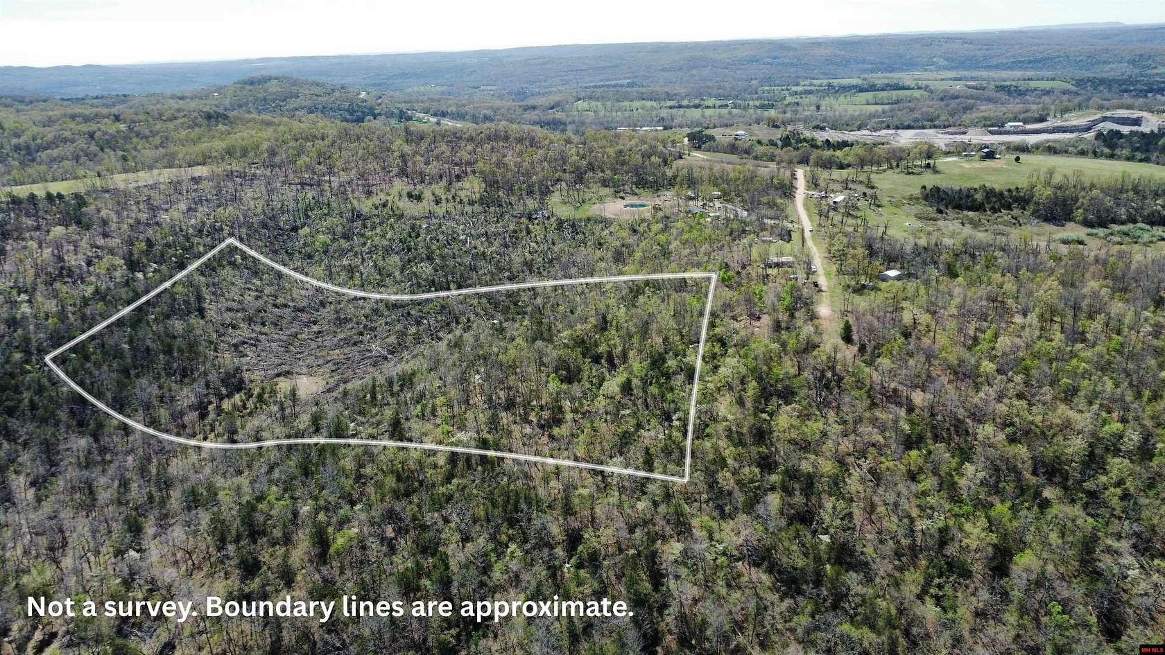 9.75 Acres of Land for Sale in Yellville, Arkansas