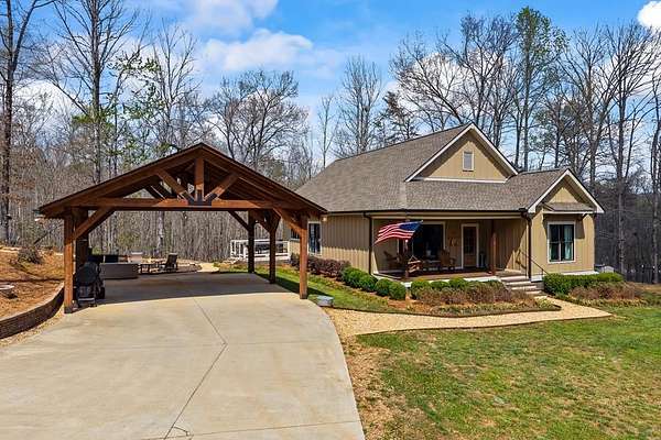 8.62 Acres of Land with Home for Sale in Clarkesville, Georgia