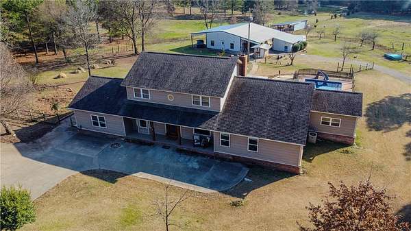 20 Acres of Agricultural Land with Home for Sale in Lamar, Arkansas