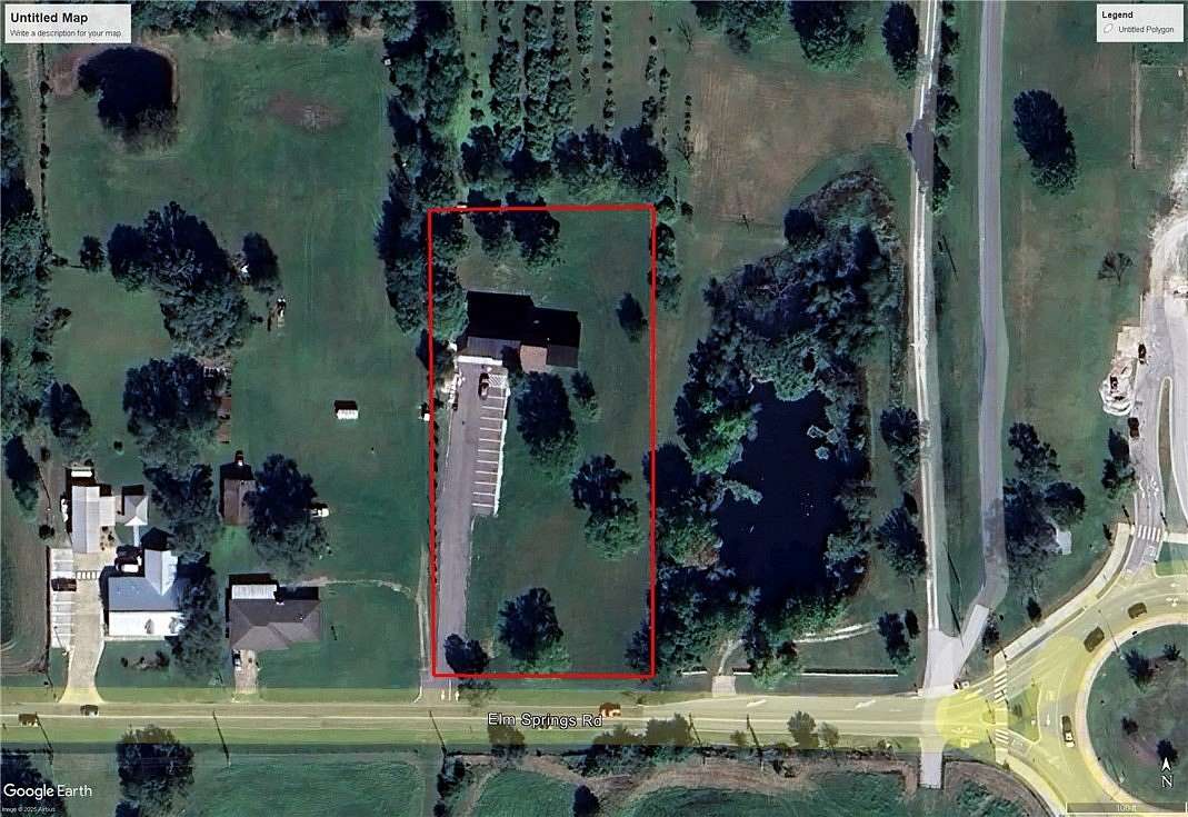 1.69 Acres of Improved Commercial Land for Lease in Springdale, Arkansas