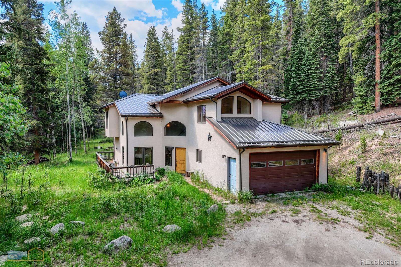 9.84 Acres of Land with Home for Sale in Ward, Colorado