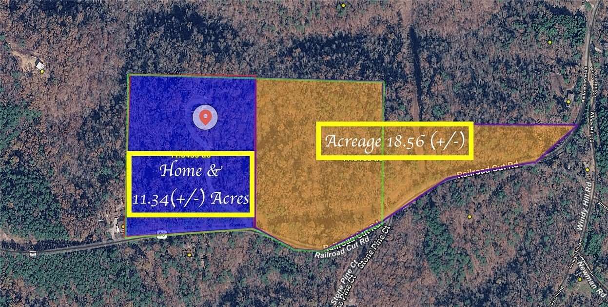 18.4 Acres of Recreational Land for Sale in Rogers, Arkansas