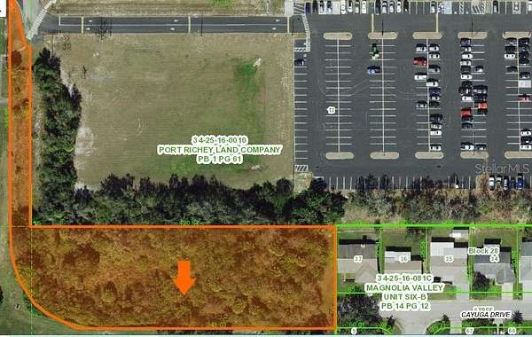 1.7 Acres of Residential Land for Auction in New Port Richey, Florida