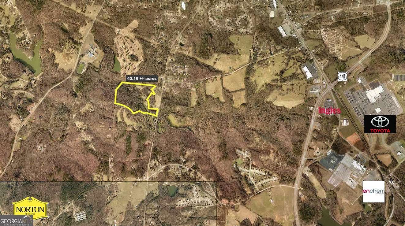 43.2 Acres of Recreational Land for Sale in Commerce, Georgia
