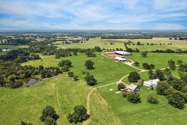 85 Acres of Agricultural Land with Home for Sale in New Ulm, Texas