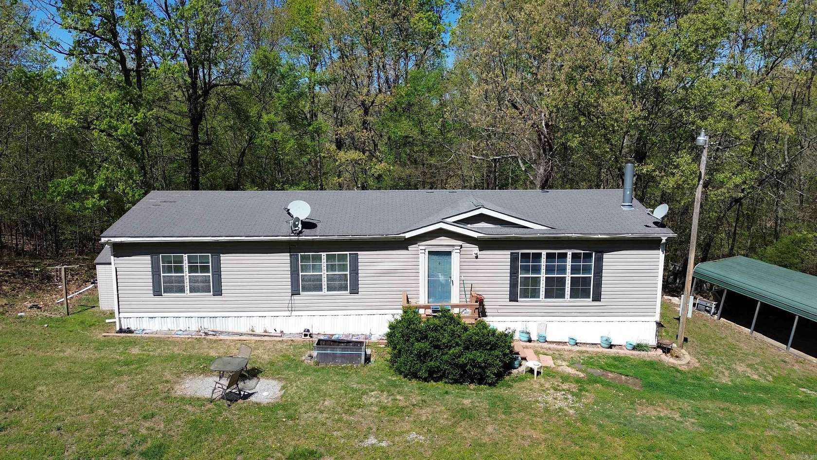 70 Acres of Recreational Land with Home for Sale in Lafe, Arkansas