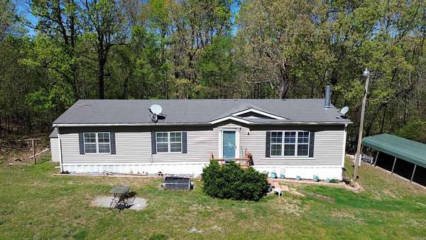 70 Acres of Recreational Land with Home for Sale in Lafe, Arkansas