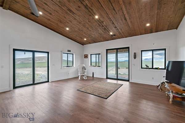 5 Acres of Land with Home for Sale in Three Forks, Montana