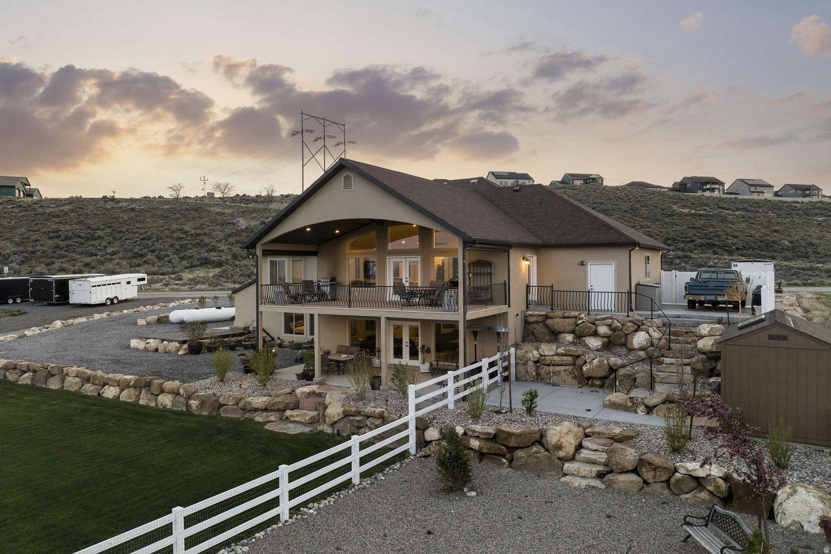 2.7 Acres of Land with Home for Sale in Saratoga Springs, Utah