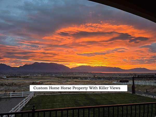 2.7 Acres of Land with Home for Sale in Saratoga Springs, Utah