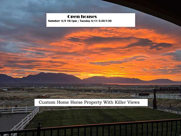 2.7 Acres of Land with Home for Sale in Saratoga Springs, Utah