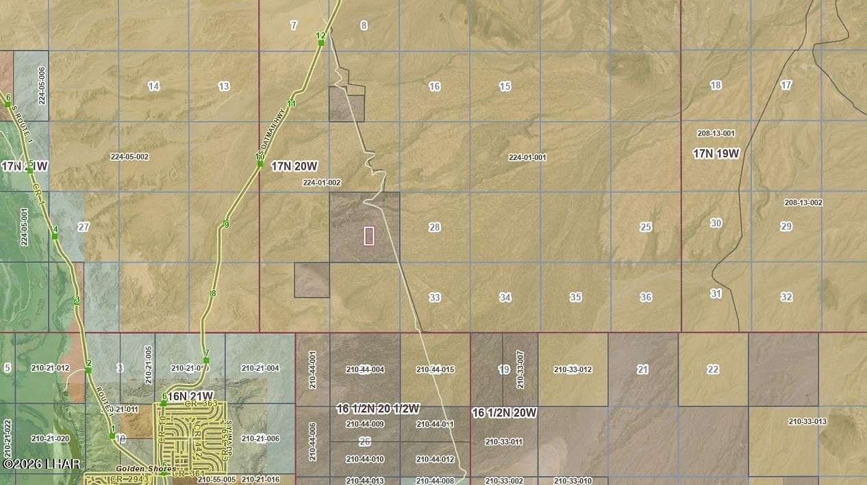 20 Acres of Land for Sale in Topock, Arizona