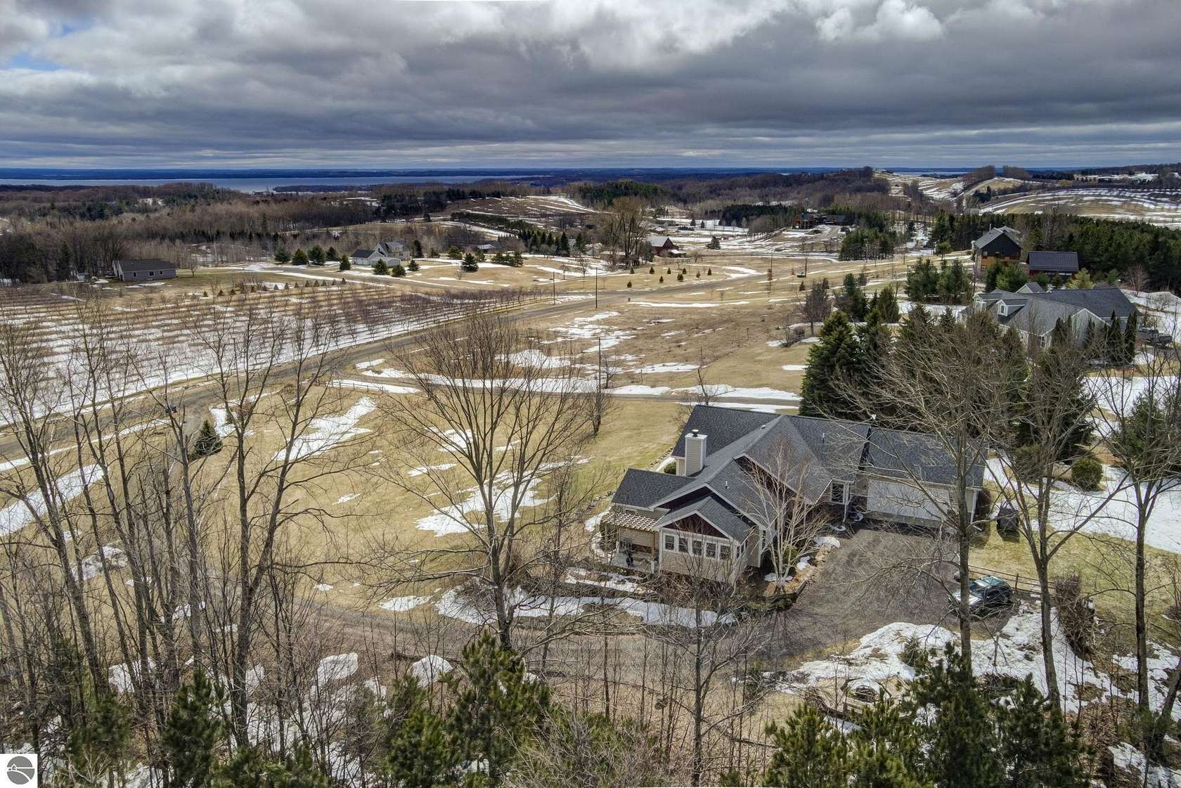 5.19 Acres of Land with Home for Sale in Suttons Bay, Michigan