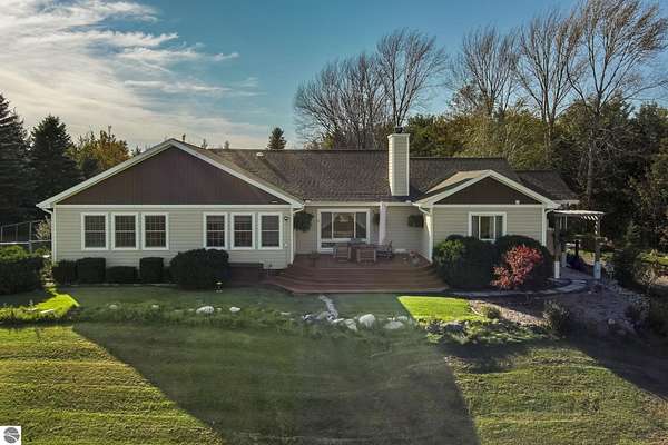 5.19 Acres of Land with Home for Sale in Suttons Bay, Michigan