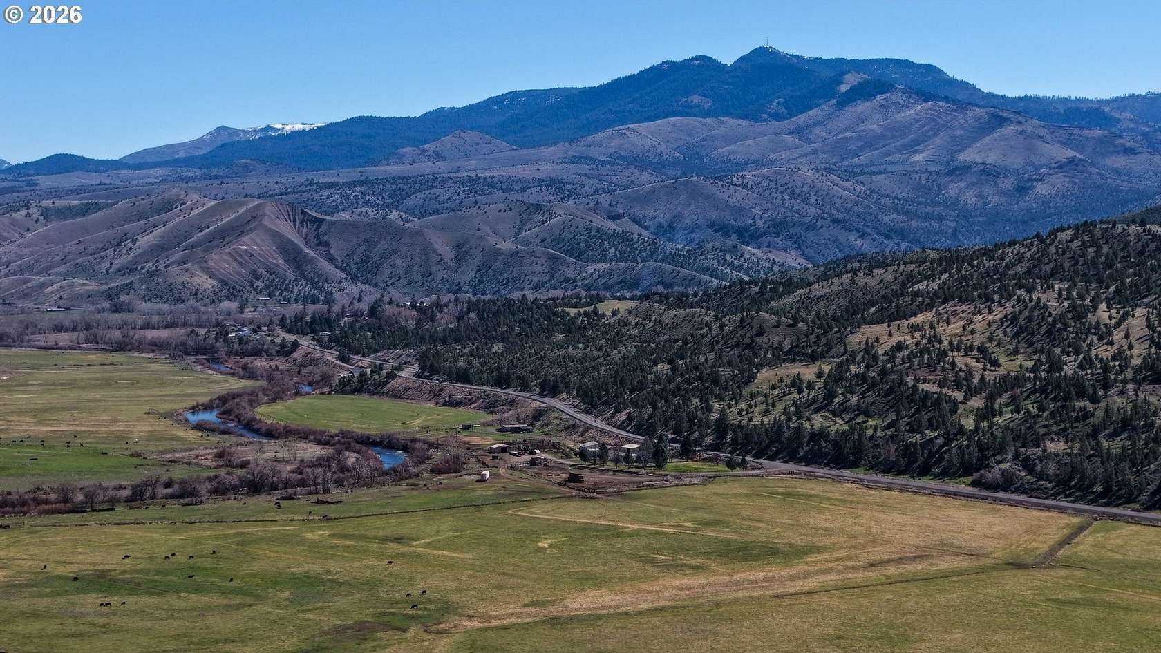 148 Acres of Agricultural Land with Home for Sale in Dayville, Oregon