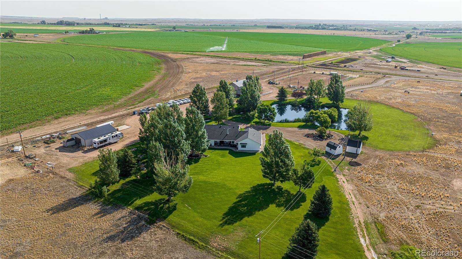 35.7 Acres of Land with Home for Sale in Wellington, Colorado