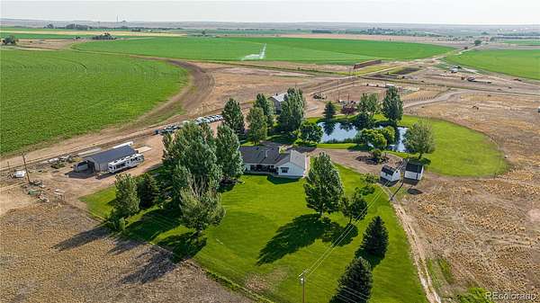 35.7 Acres of Land with Home for Sale in Wellington, Colorado