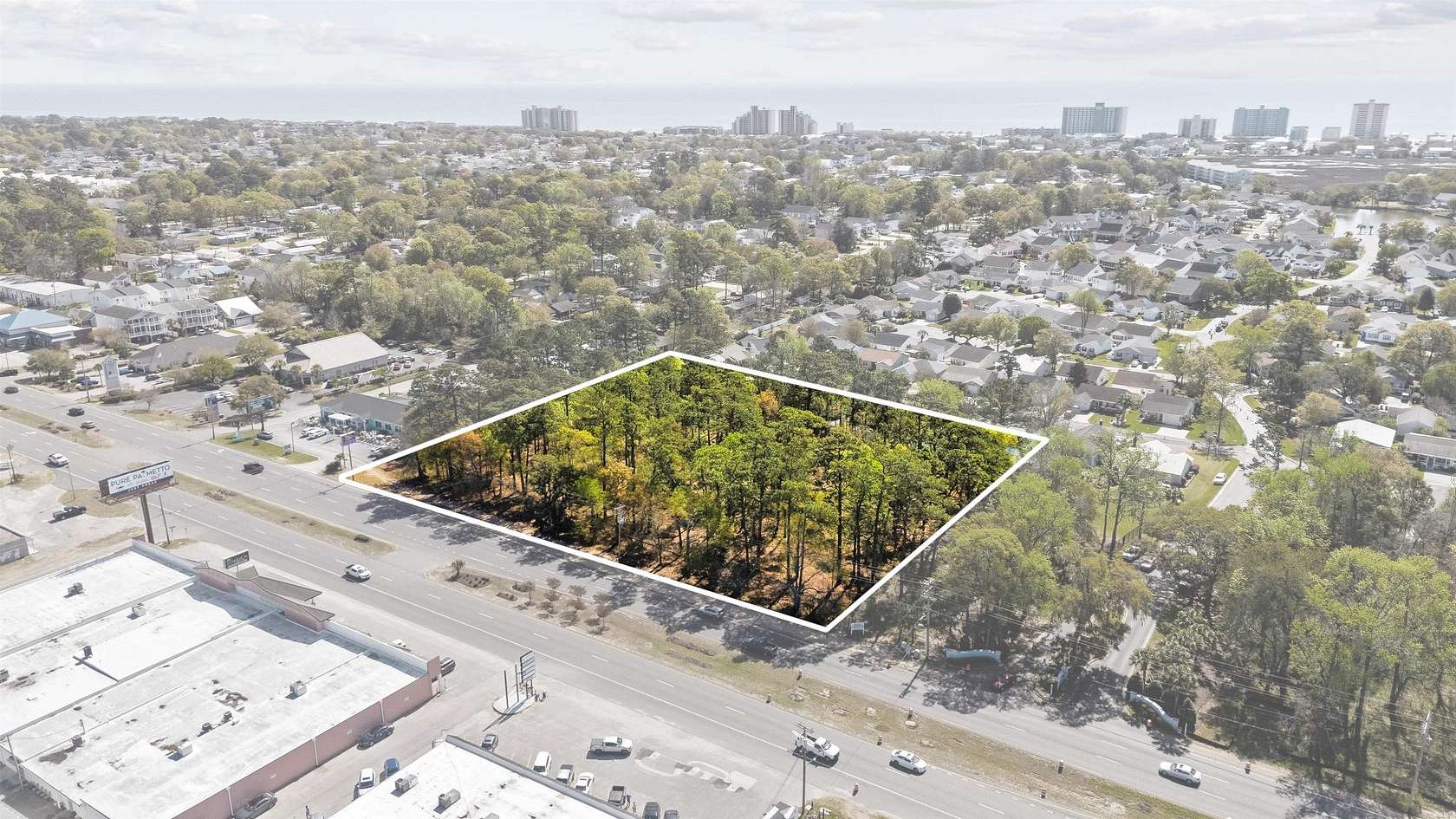 3.59 Acres of Commercial Land for Sale in Murrells Inlet, South Carolina