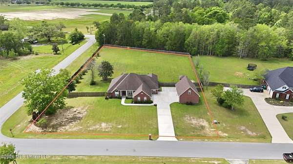 2.4 Acres of Land with Home for Sale in Vancleave, Mississippi