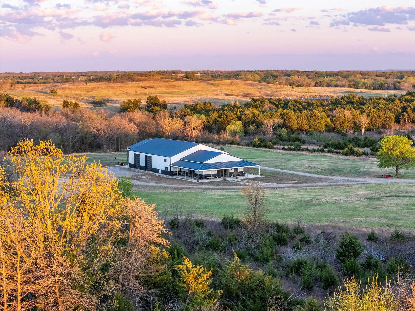 240 Acres of Land with Home for Sale in Jennings, Oklahoma