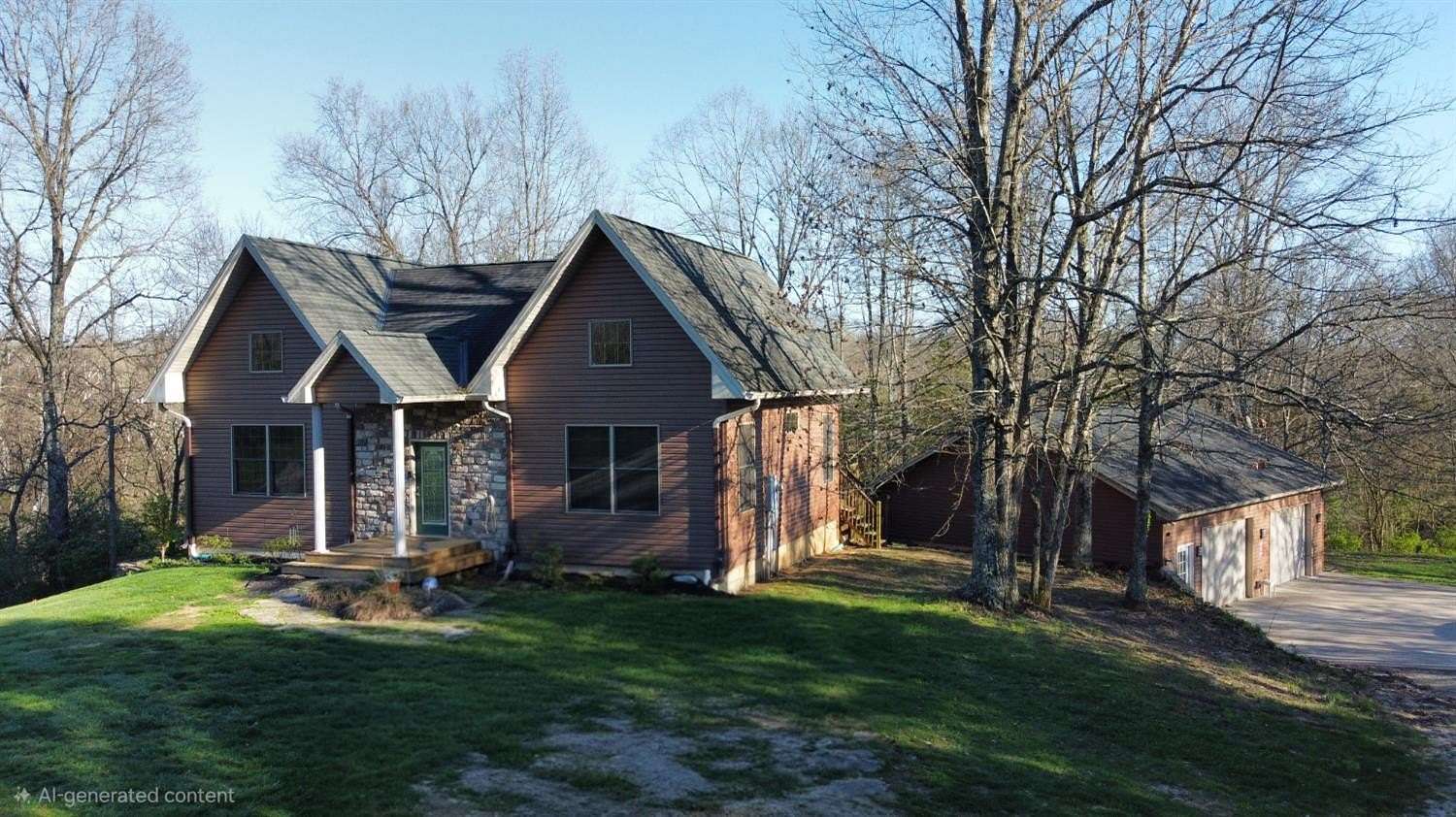 5 Acres of Land with Home for Sale in Patriot, Indiana