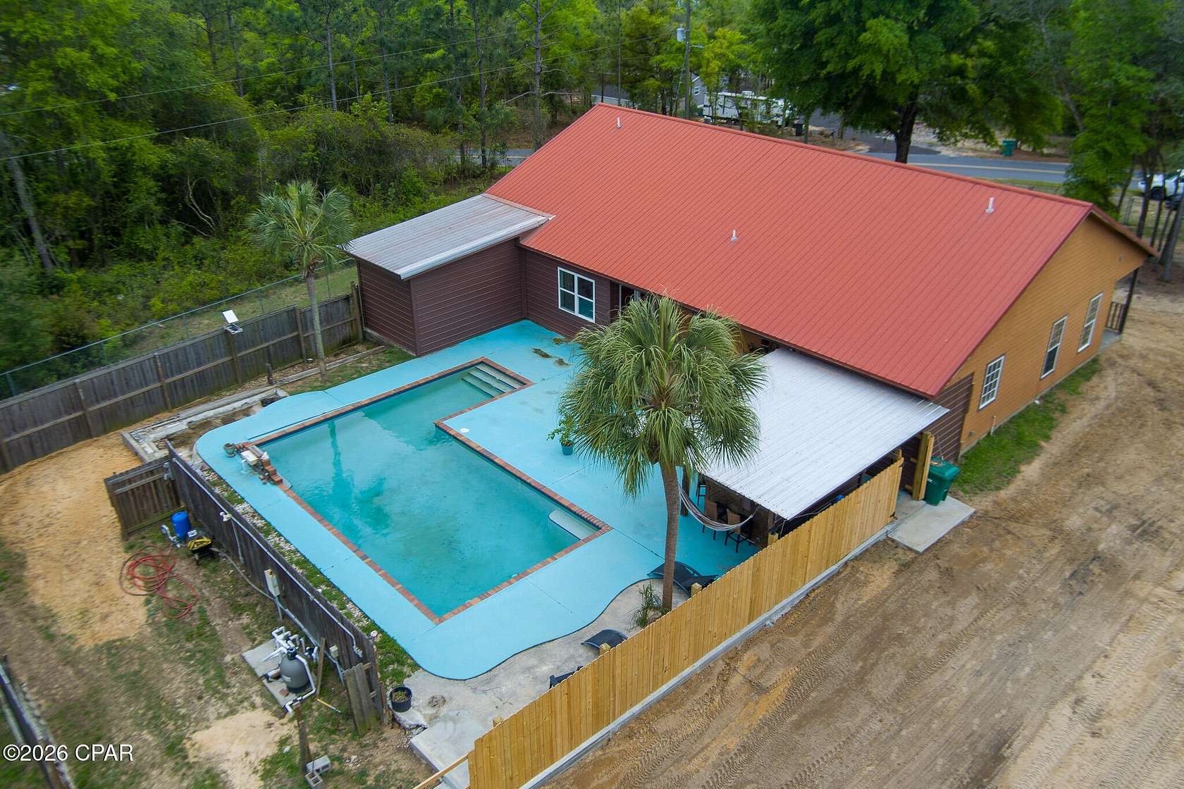 4.58 Acres of Land with Home for Sale in Chipley, Florida