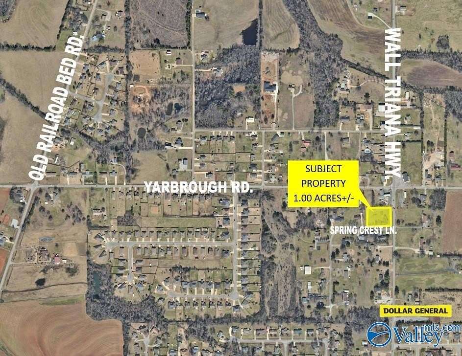 0.94 Acres of Commercial Land for Sale in Harvest, Alabama