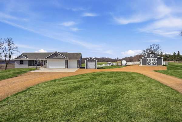 4 Acres of Land with Home for Sale in Watertown, Minnesota
