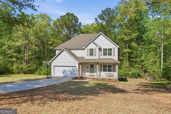 4.38 Acres of Land with Home for Sale in Hogansville, Georgia