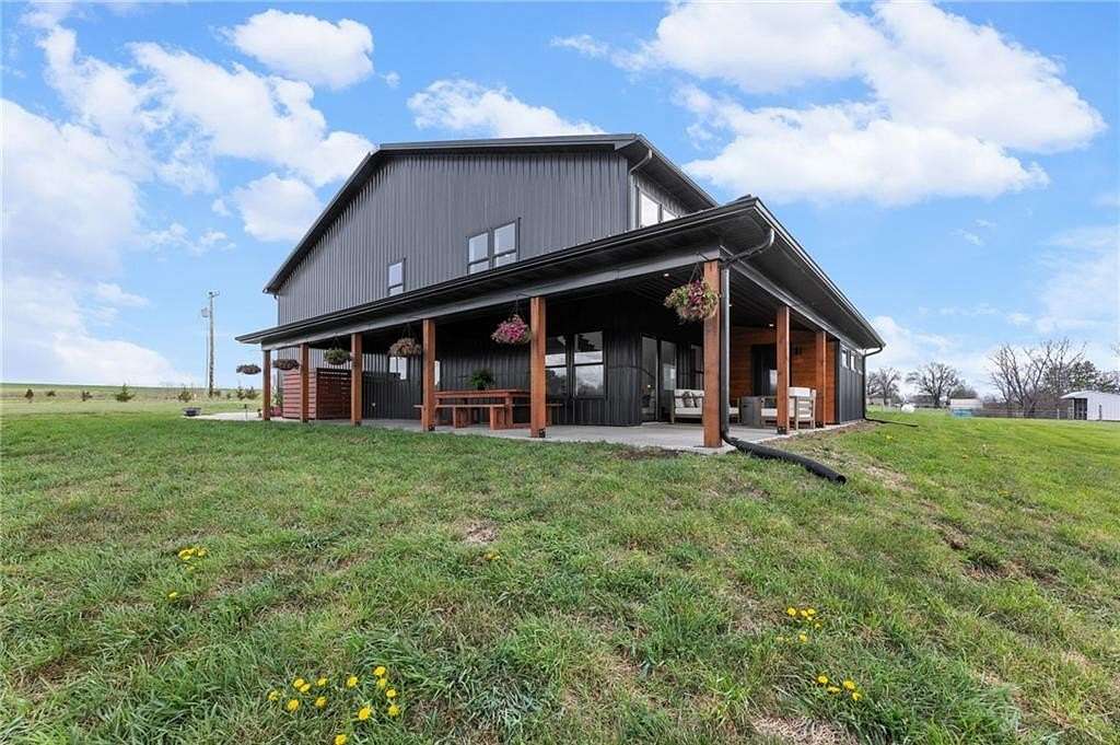 13.8 Acres of Land with Home for Sale in Paola, Kansas