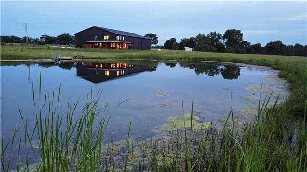 15 Acres of Recreational Land with Home for Sale in Paola, Kansas