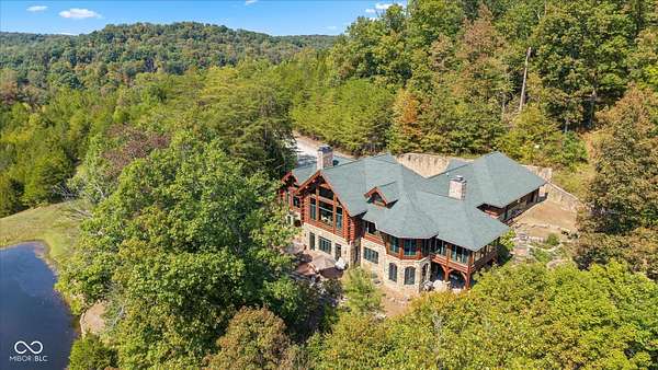 220 Acres of Recreational Land with Home for Sale in Nashville, Indiana