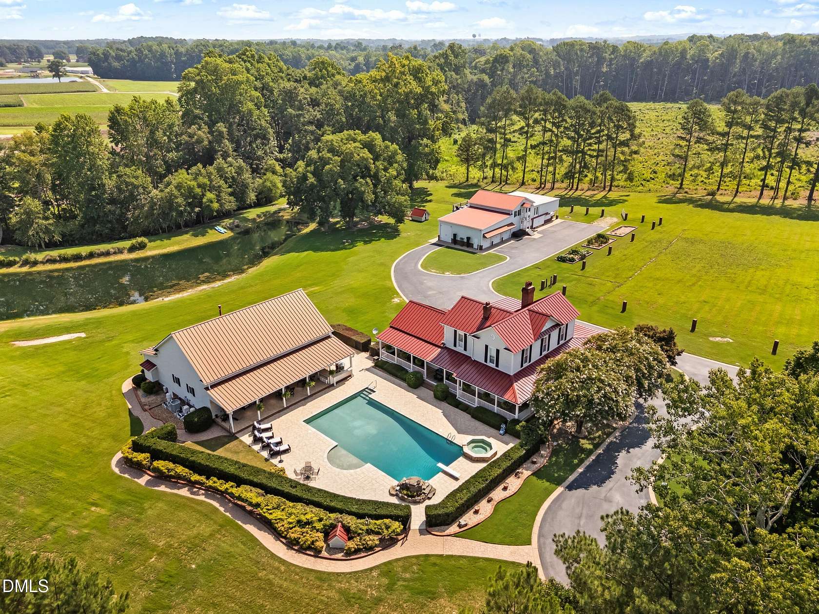 6 Acres of Land with Home for Sale in Clayton, North Carolina