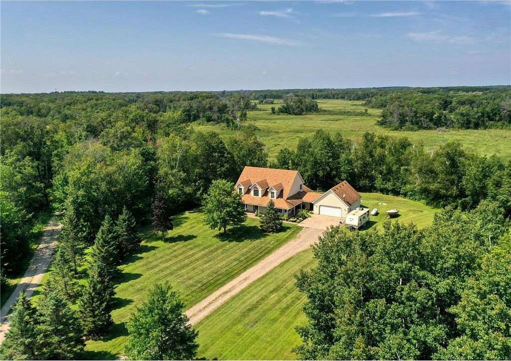 4.8 Acres of Land with Home for Sale in Columbus, Minnesota