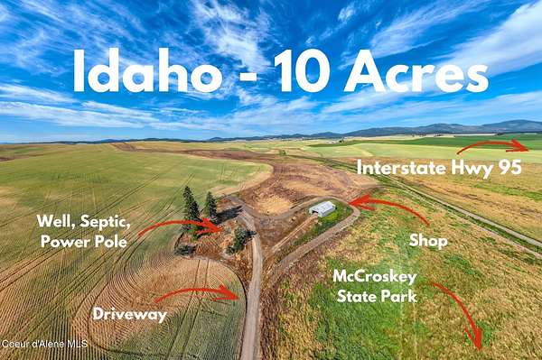 10 Acres of Land for Sale in Tensed, Idaho