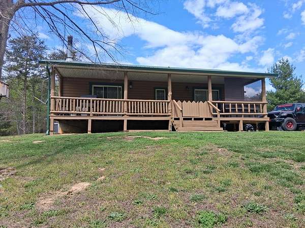 6.89 Acres of Land with Home for Sale in Parrottsville, Tennessee