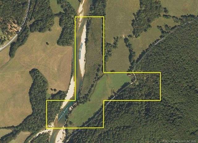 70 Acres of Recreational & Residential Land for Sale in Proctor, Oklahoma