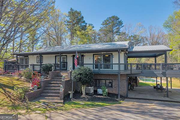 6.34 Acres of Land with Home for Sale in Lakemont, Georgia