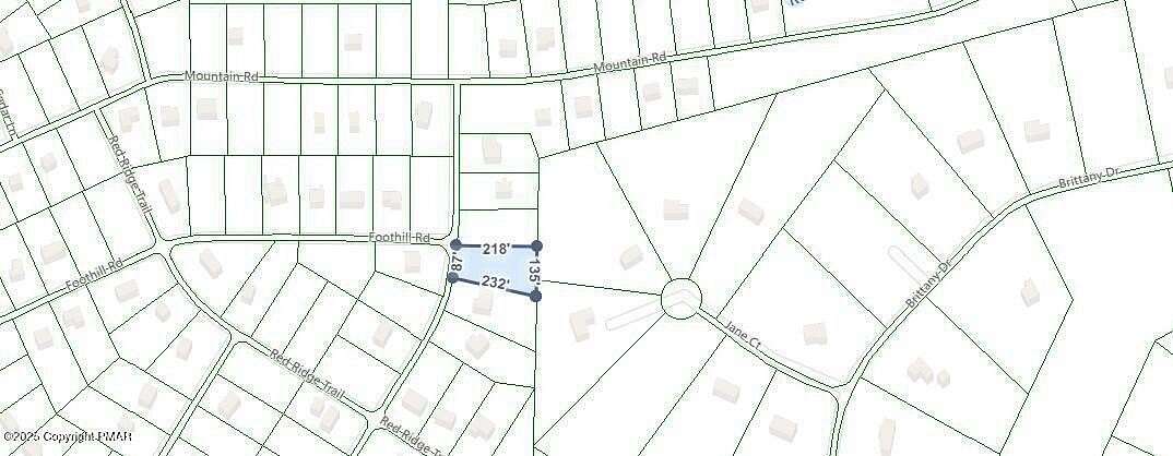 0.57 Acres of Residential Land for Sale in Albrightsville, Pennsylvania
