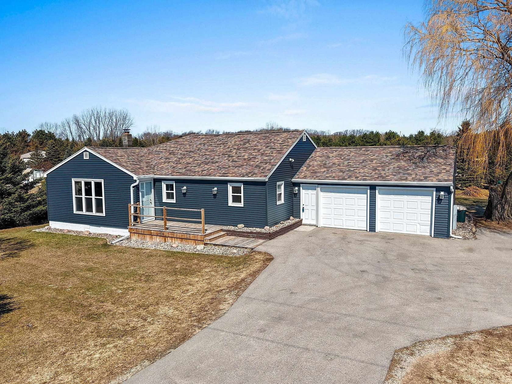 2.5 Acres of Land with Home for Sale in Pulaski, Wisconsin