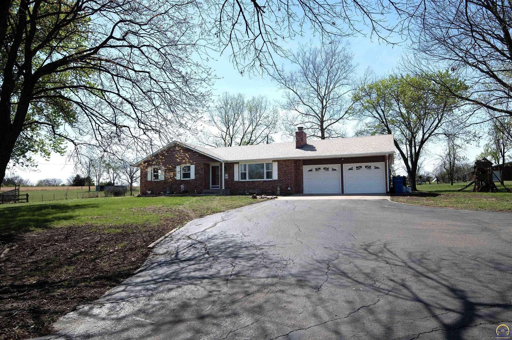 10 Acres of Land with Home for Sale in Topeka, Kansas