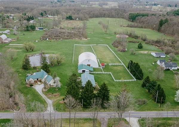 7.49 Acres of Land with Home for Auction in Medina, Ohio
