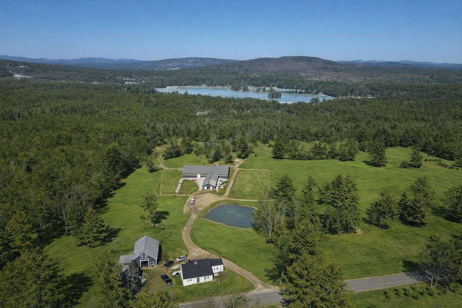 41 Acres of Agricultural Land with Home for Sale in Wakefield, New Hampshire