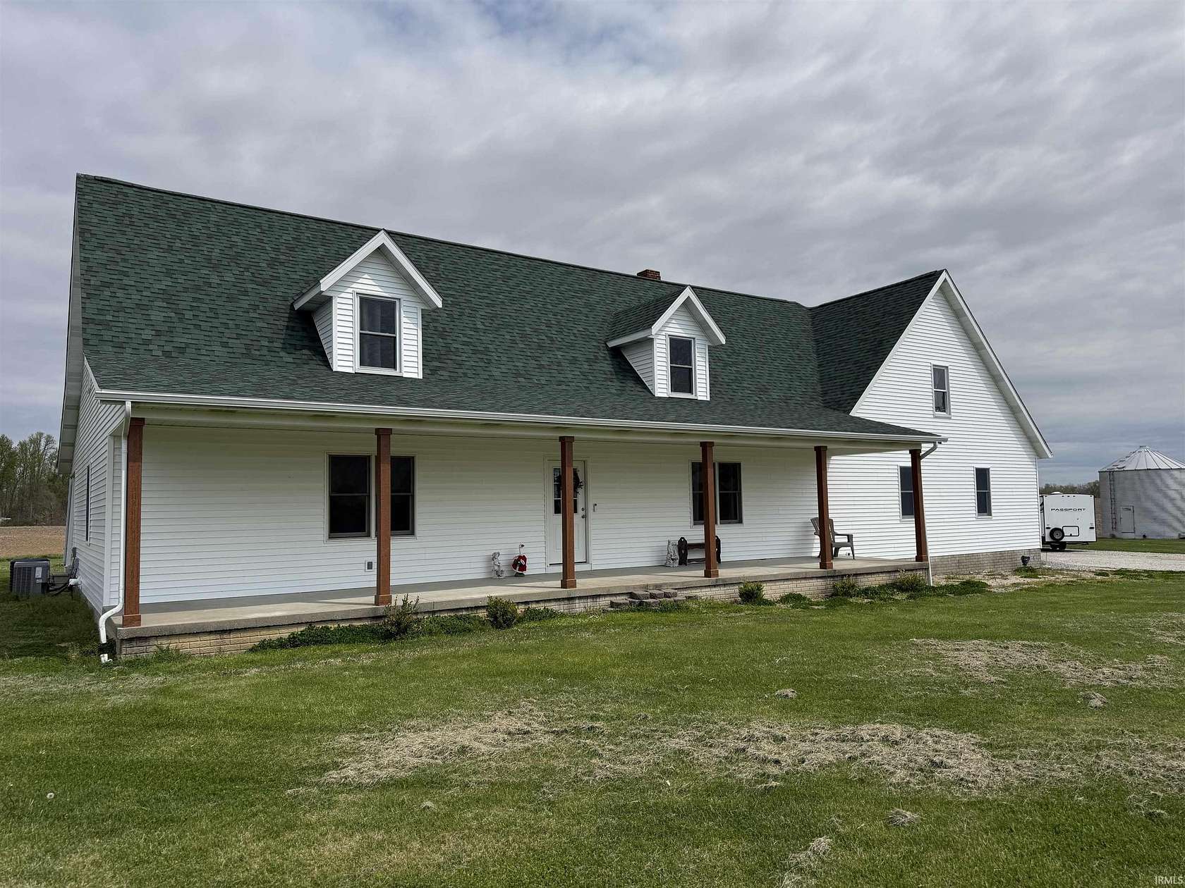 4.88 Acres of Land with Home for Sale in Otwell, Indiana