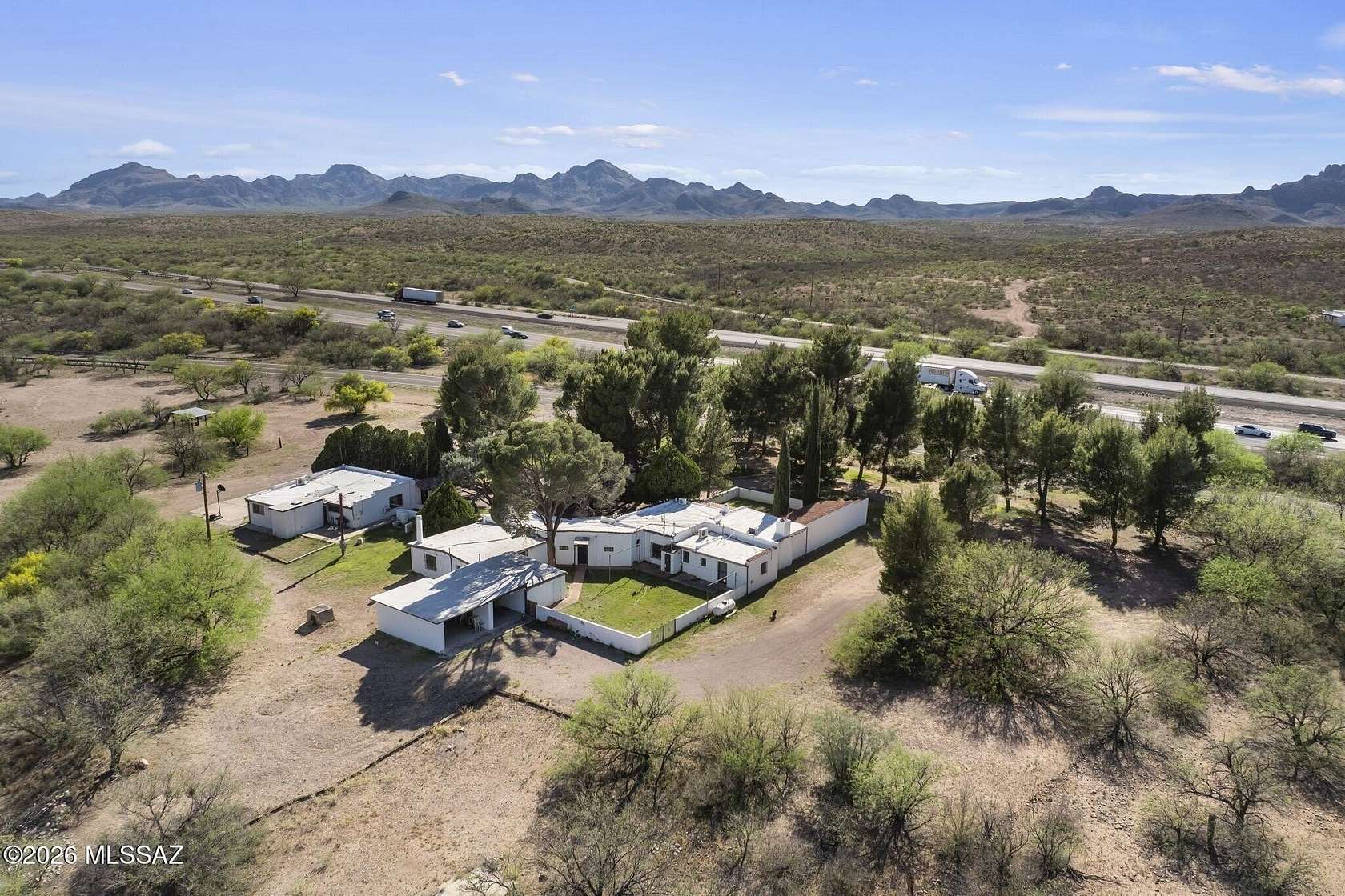 9 Acres of Land with Home for Sale in Tubac, Arizona