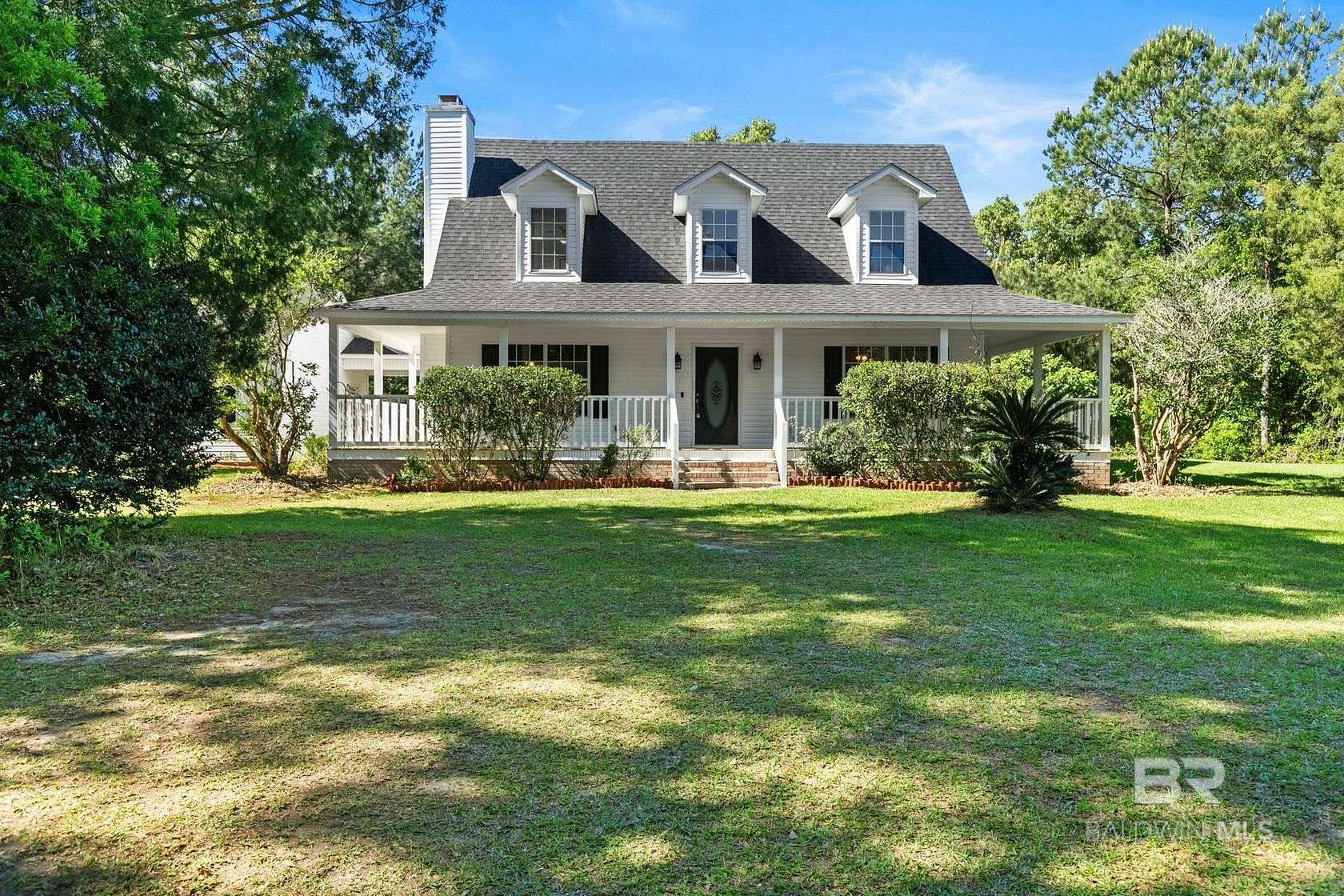 5.16 Acres of Land with Home for Sale in Stapleton, Alabama