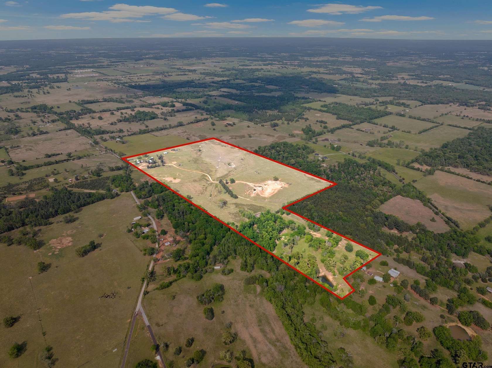 108 Acres of Land with Home for Sale in Winnsboro, Texas