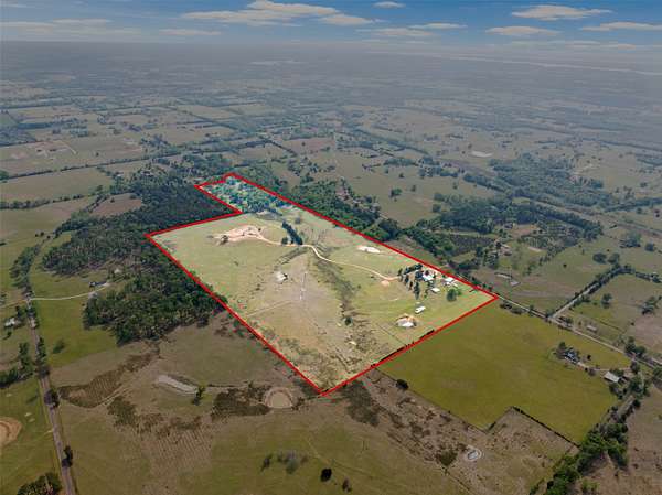 108 Acres of Land with Home for Sale in Winnsboro, Texas